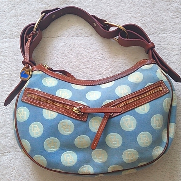 Dooney & Bourke Handbags - Dooney & Bourke signature denim hobo